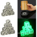 16mm D6 Six Sided Glow in The Dark Dice Set for Board Game Math Teaching